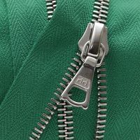 Zipper Riri ME4 TB 2715 (60cm, Nickel, Green)
