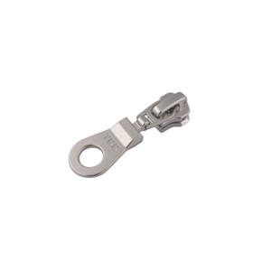 Slider with puller YKK Doughnut #3 (Nickel)