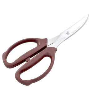 Professional curved scissors LC-180 for leather and fabric from Japan