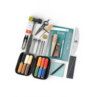 Beginner's Leatherworking kit "Useful Start" (20 items)