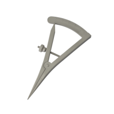 Wing Divider compass with scale