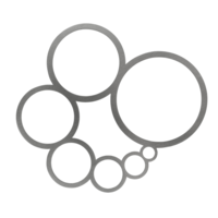 Radius ruler "Atkison circles"