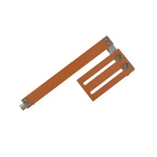 Heating press guide
