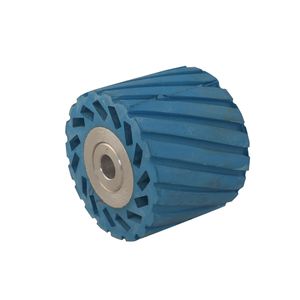 Sandpaper rubber wheel for machine