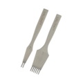 Diamond Pricking irons LC 3mm (2+6 prongs) Diamond Pricking irons LC 3mm (2+6 prongs)