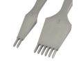 Diamond Pricking irons LC 3mm (2+6 prongs) Diamond Pricking irons LC 3mm (2+6 prongs)