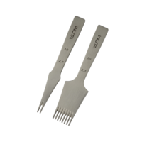 French pricking iron Wuta 2.7mm (2+8, Obverse)