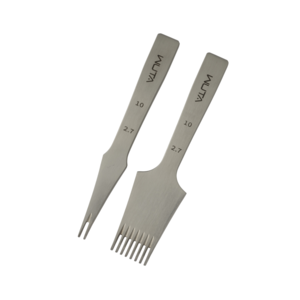 French pricking iron Wuta 2.7mm (2+8, Obverse) French pricking iron Wuta 2.7mm (2+8, Obverse)