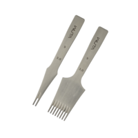 French pricking iron Wuta 3.0mm (2+8, Obverse)