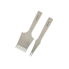 French pricking iron Wuta 4.0mm (2+8, Obverse)