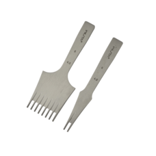 French pricking iron Wuta 4.5mm (2+8, Obverse)