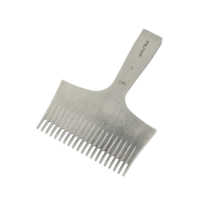 French pricking iron Wuta 3.85mm (20 teeth, Obverse)