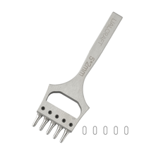 Oval punch LC 5x2mm (5 prongs)
