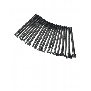 Stamps set for leather (20 pcs, Black)